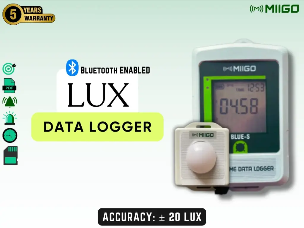 Lux Data Logger - Bluetooth
