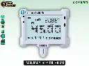 Digital Thermo Hygrometer With Clock - Bluetooth