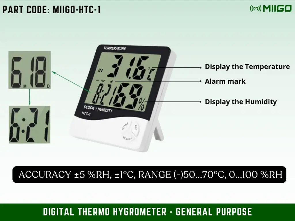 HTC-1 Digital Thermo Hygrometer