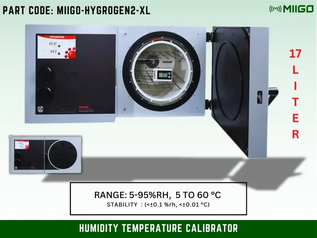 MIIGO - HygroGen2 XL : Humidity Temperature Calibrator