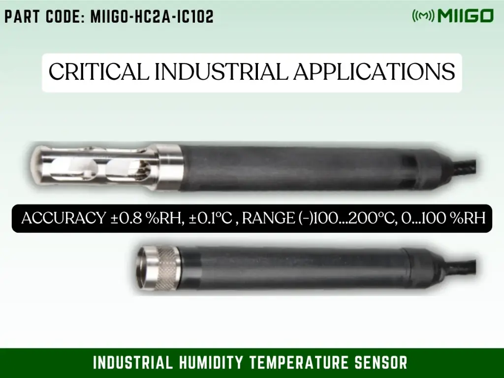 MIIGO - HC2A-IC102 Industrial Humidity Temperature Sensor