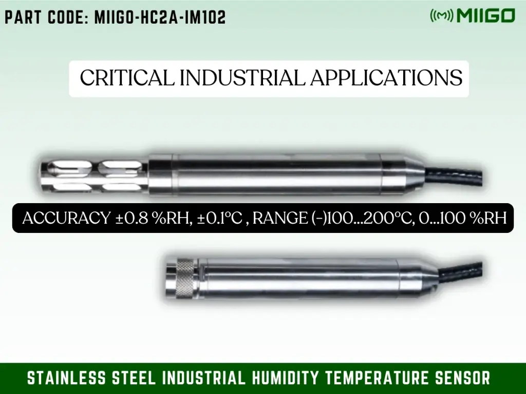 HC2A-IM102 Stainless Steel Humidity Temperature Sensor