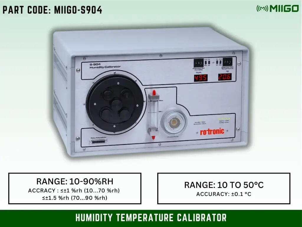 MIIGO-S904 : Humidity Temperature Calibrator